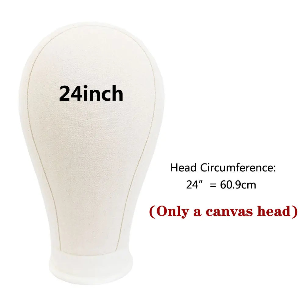 Canvas Mannequin Wig Head