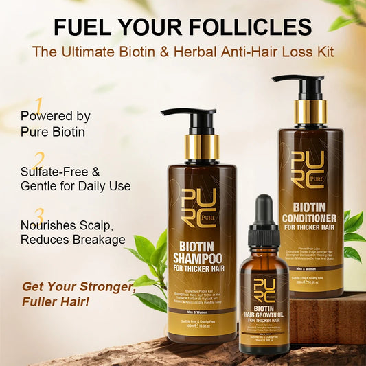 PURC Biotin Argan Shampoo