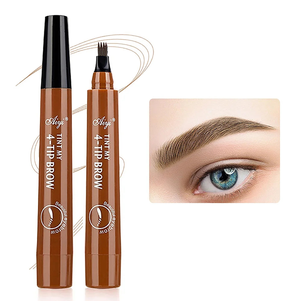 Four-Tip Microblade Brow Pen