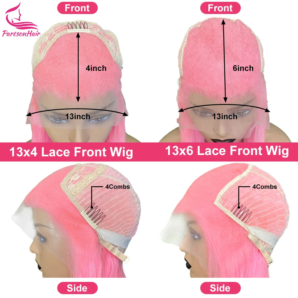 Gray Blue Body Wave Wig