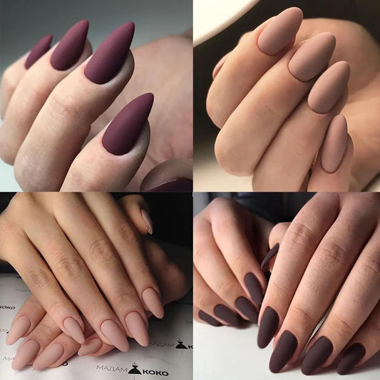 Short Almond Press-On Nails