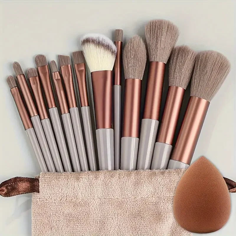 13 Piece Makeup Brush Set
