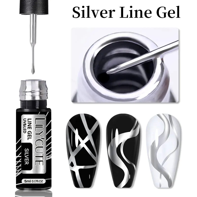 Metallic Painting Liner Gel