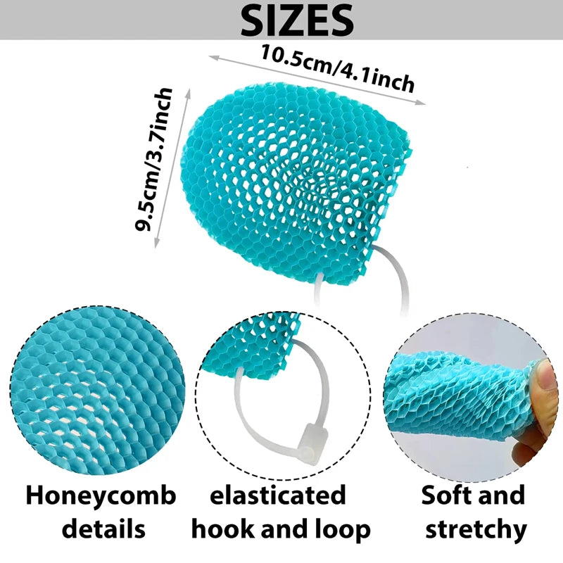 Honeycomb Silicone Body Scrubber