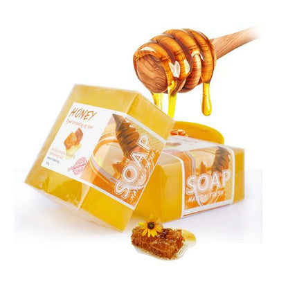 Honey Handmade Cleansing Soap Set