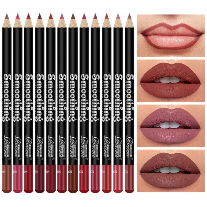 12 Piece Lip Makeup Set