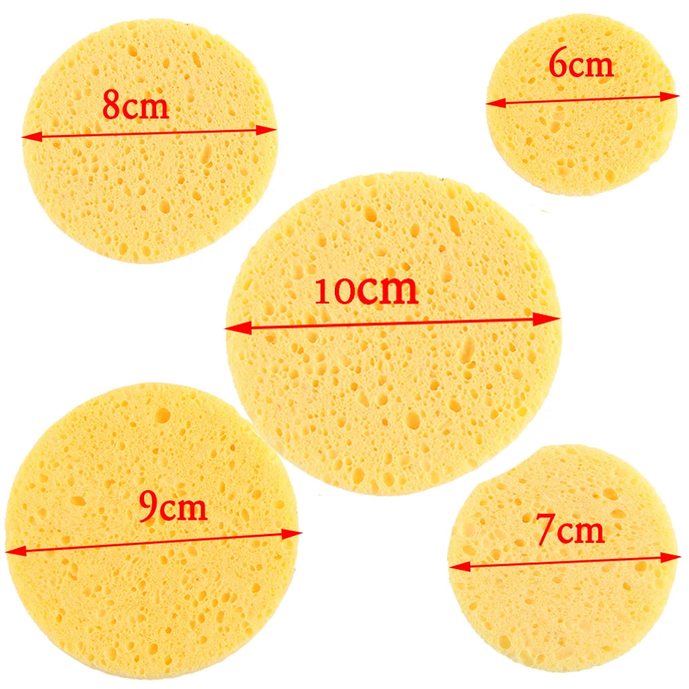 Round Facial Cleansing Sponge Set