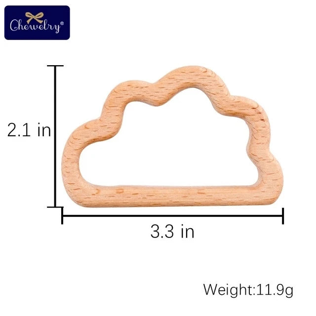 Beechwood Animal Teether Set
