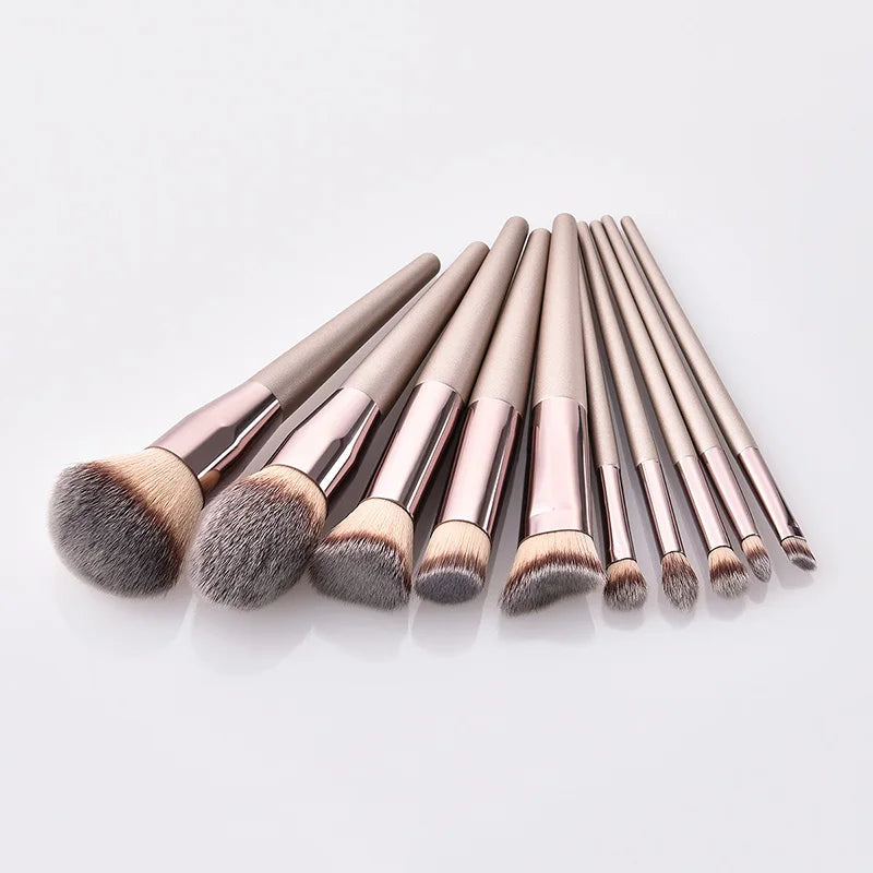 Champagne Makeup Brush Set