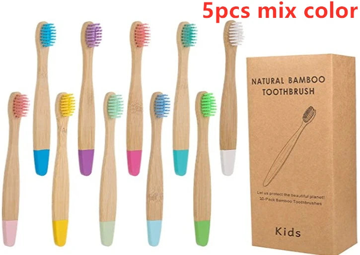 Kids Soft Bamboo Toothbrush