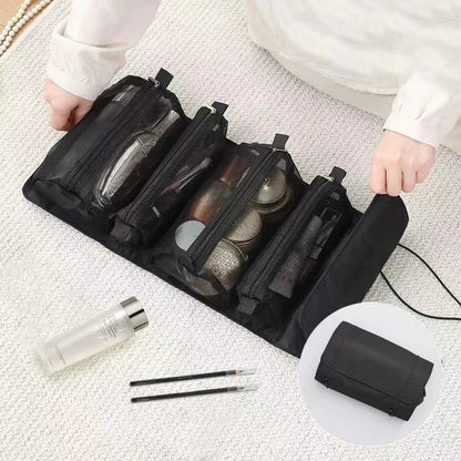 Four-Piece Foldable Cosmetic Organizer