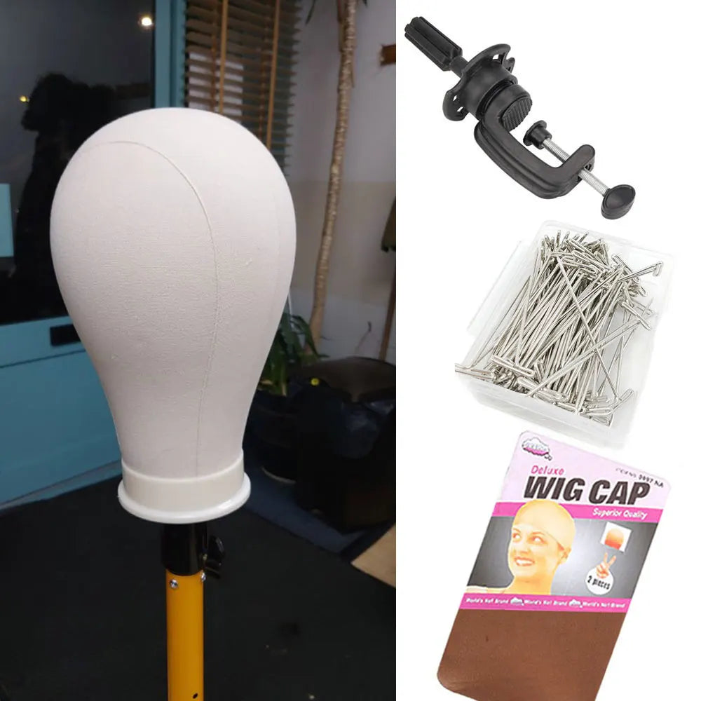 Canvas Mannequin Wig Head