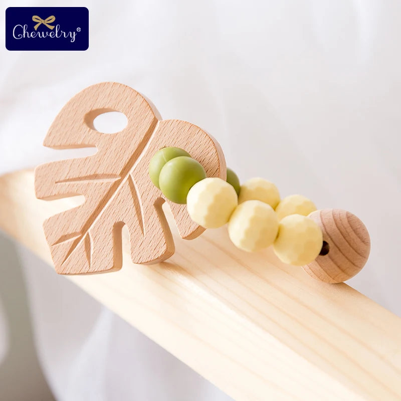 Beechwood Animal Teether Set