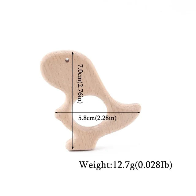 Beechwood Animal Teether Set