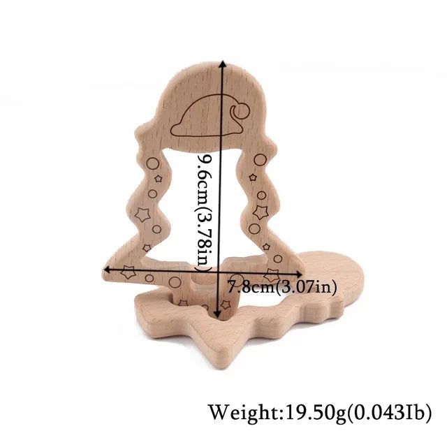 Beechwood Animal Teether Set