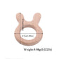 Beechwood Animal Teether Set