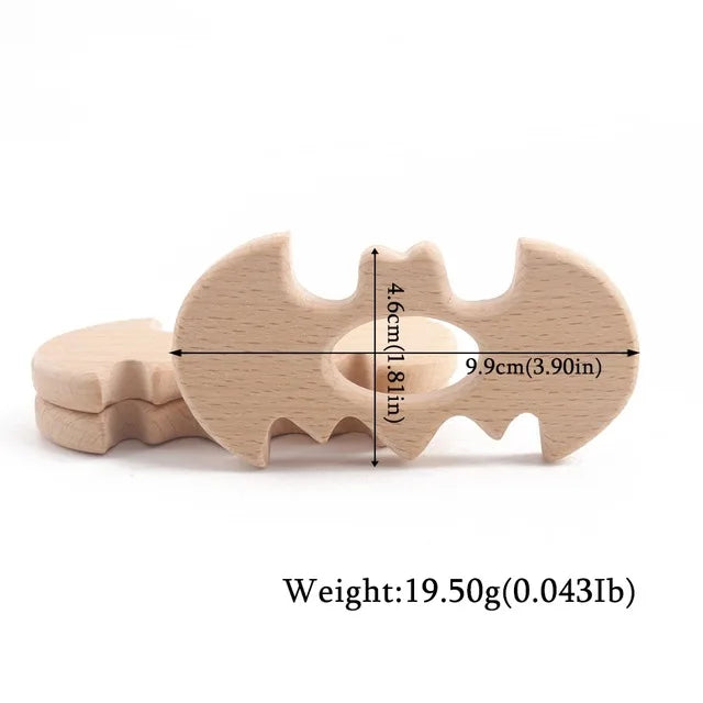 Beechwood Animal Teether Set
