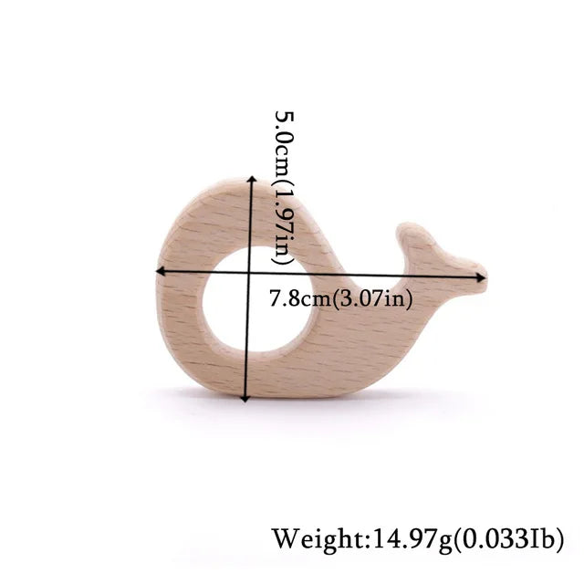 Beechwood Animal Teether Set