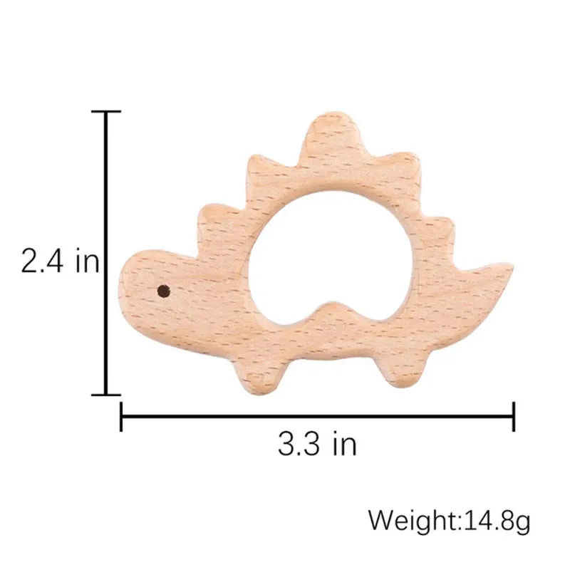 Beechwood Animal Teether Set