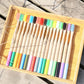 Soft Bristle Bamboo Toothbrush Set