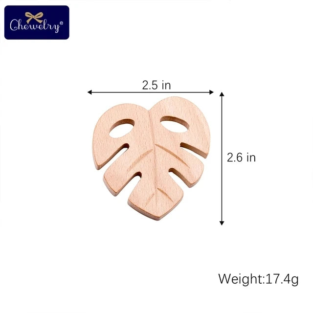 Beechwood Animal Teether Set