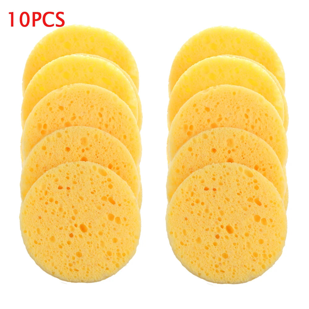 Round Facial Cleansing Sponge Set