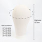 Canvas Mannequin Wig Head