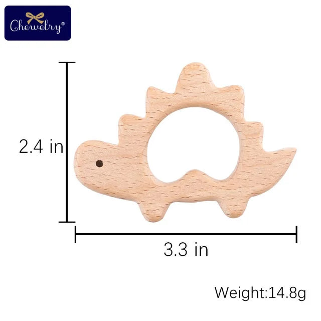 Beechwood Animal Teether Set