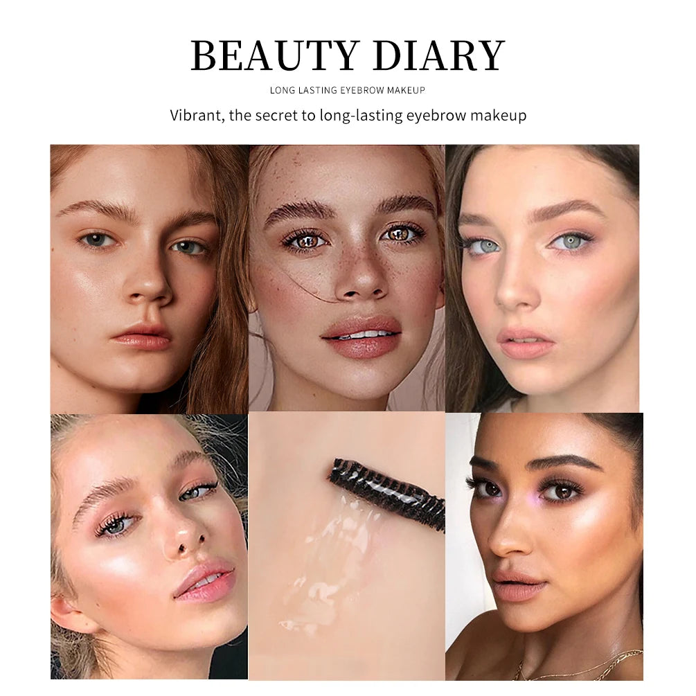 QIBEST Clear Brow Styling Gel