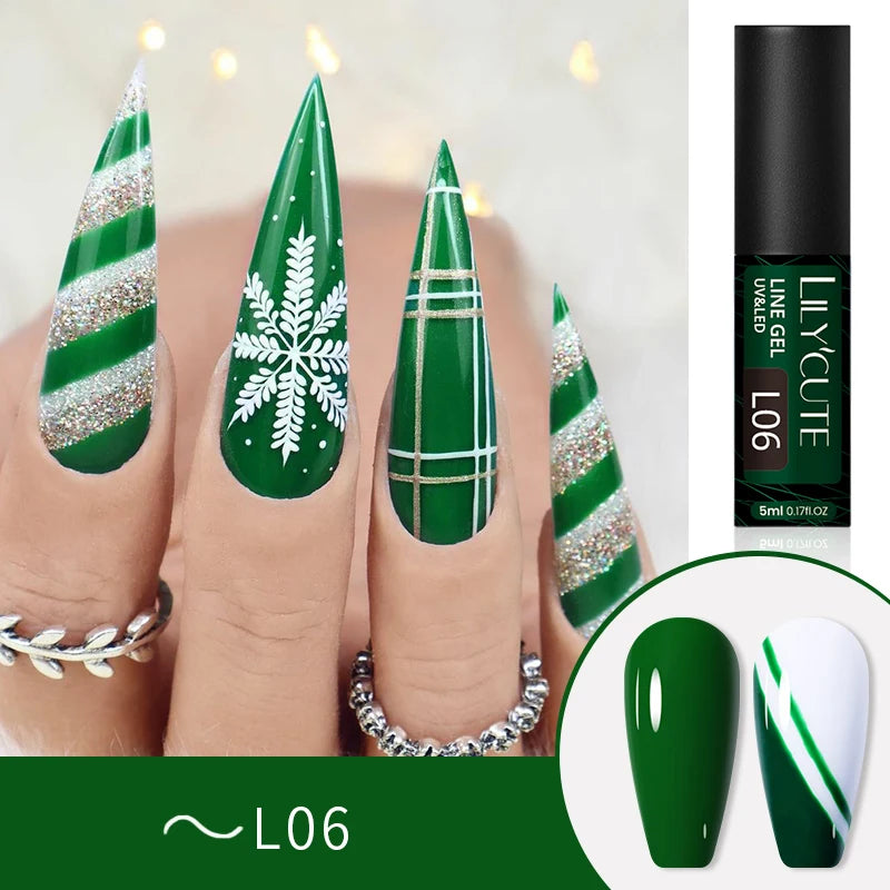 Reflective Glitter Liner Gel