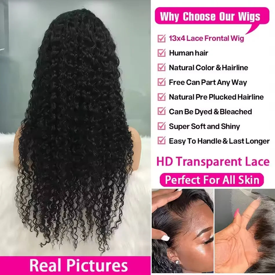 Brazilian Deep Wave Lace Wig