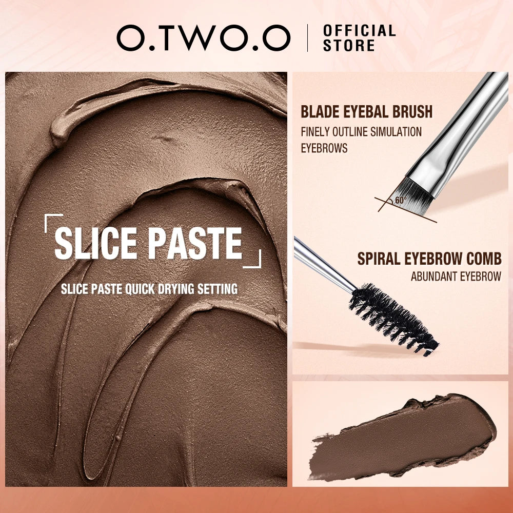 O.TWO.O Dual Brow Pomade