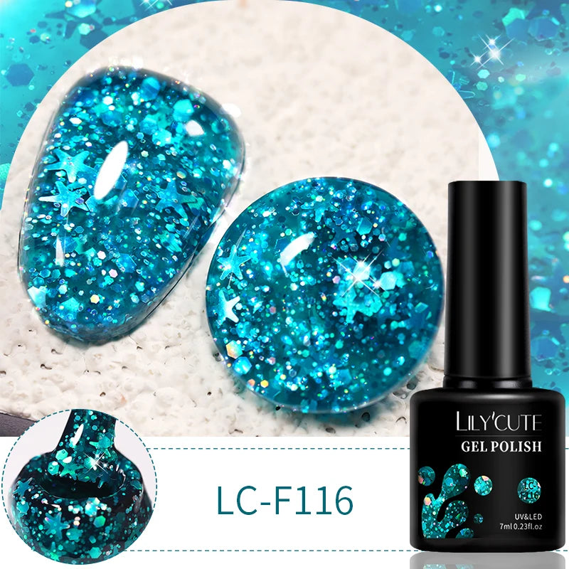 Iridescent Magnetic Cat-Eye Gel