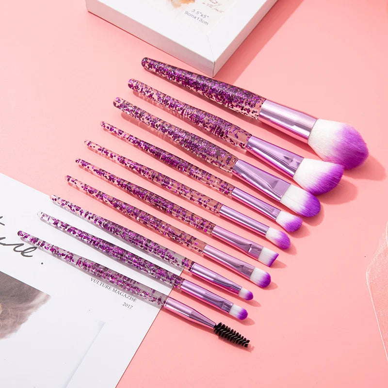 10 Piece Eye Brush Set
