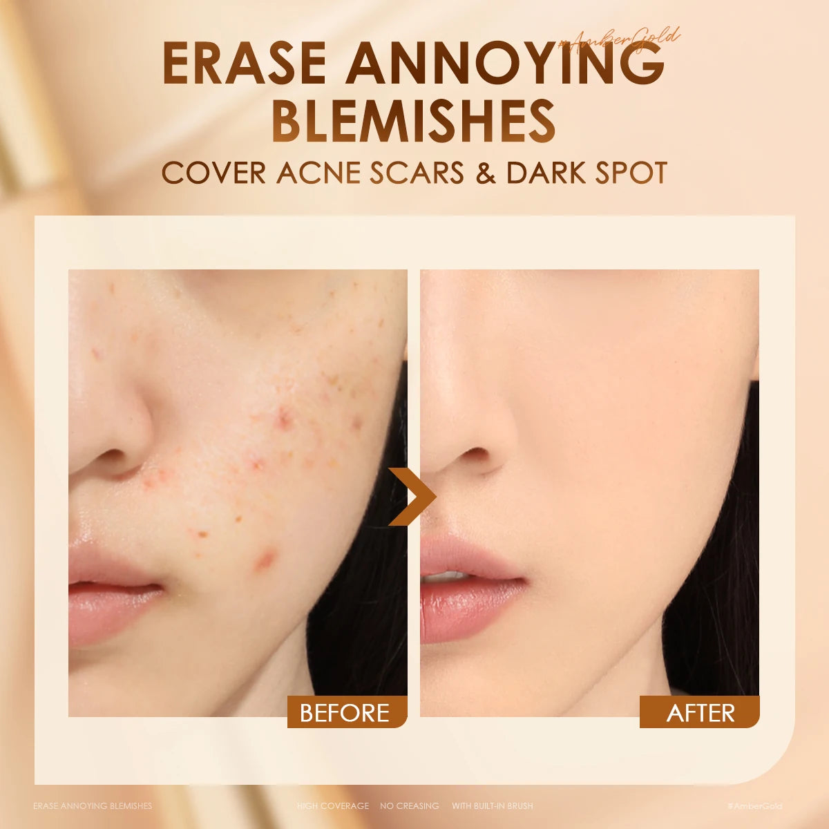 FOCALLURE Waterproof Cream Concealer