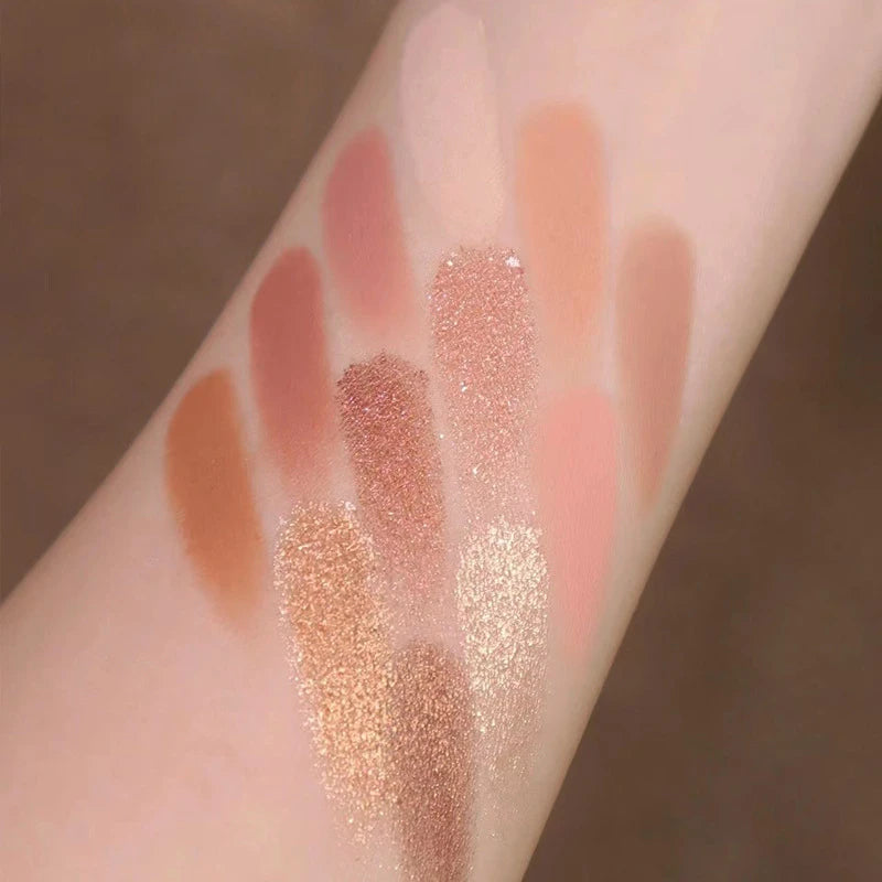 MYHO Nude Glitter Eyeshadow Palette
