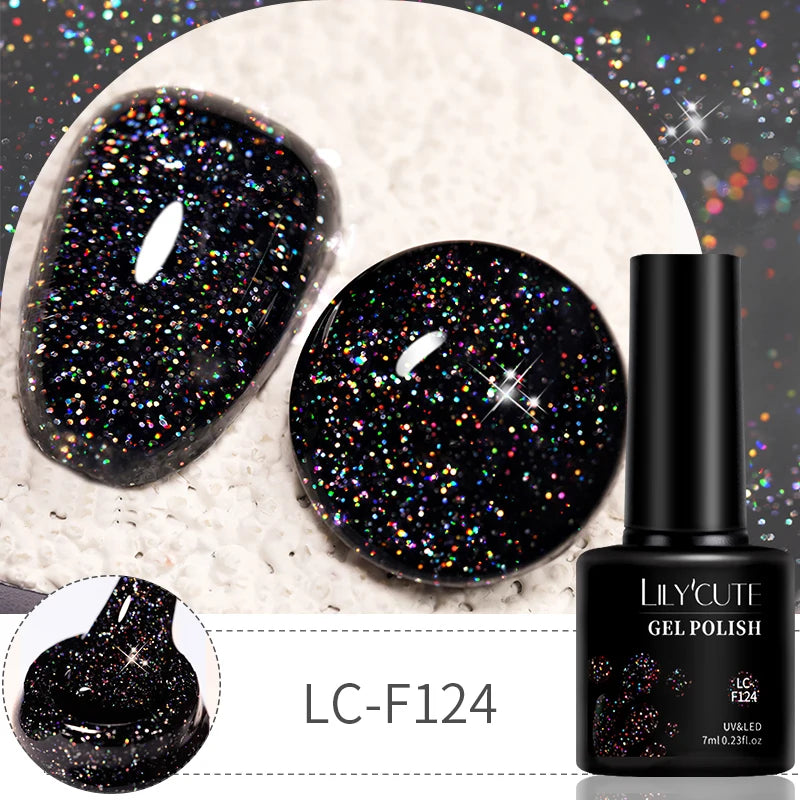 Iridescent Magnetic Cat-Eye Gel