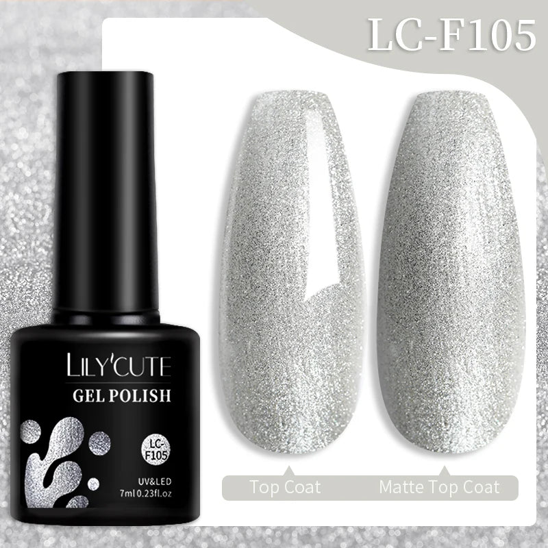 Iridescent Magnetic Cat-Eye Gel
