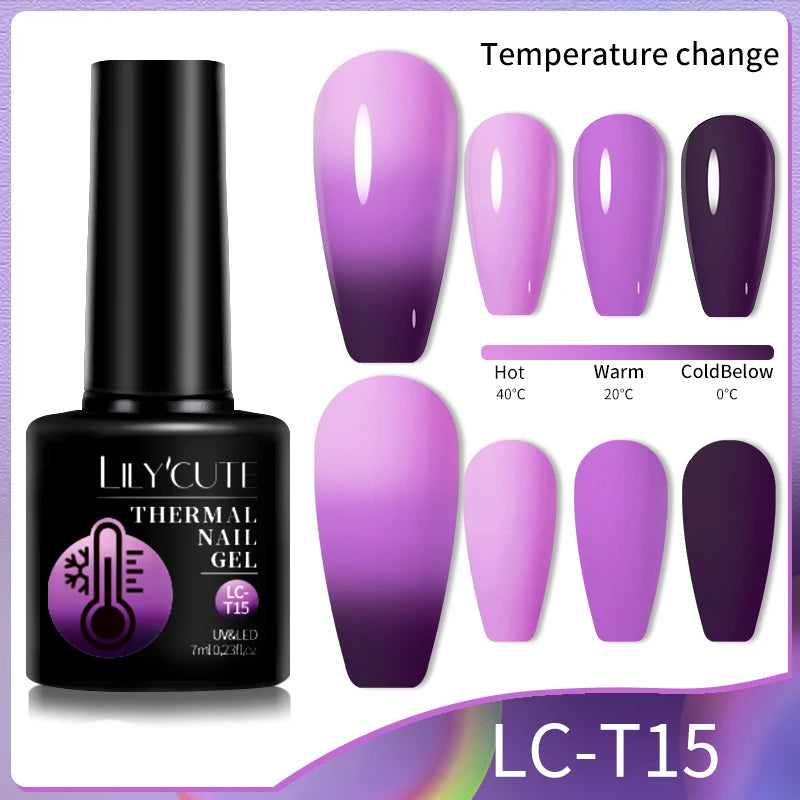 Thermal Color-Changing Gel Polish