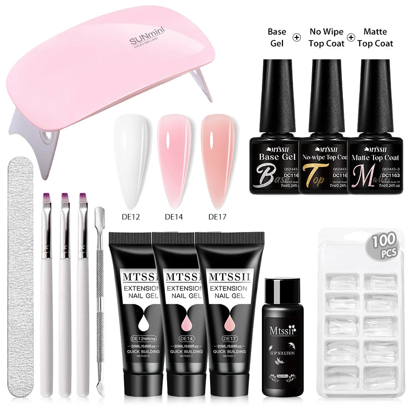 Poly Nail Extension Starter Kit