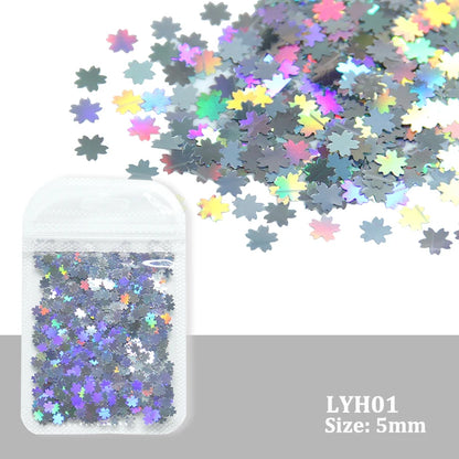 Holographic Nail Glitter Sequins