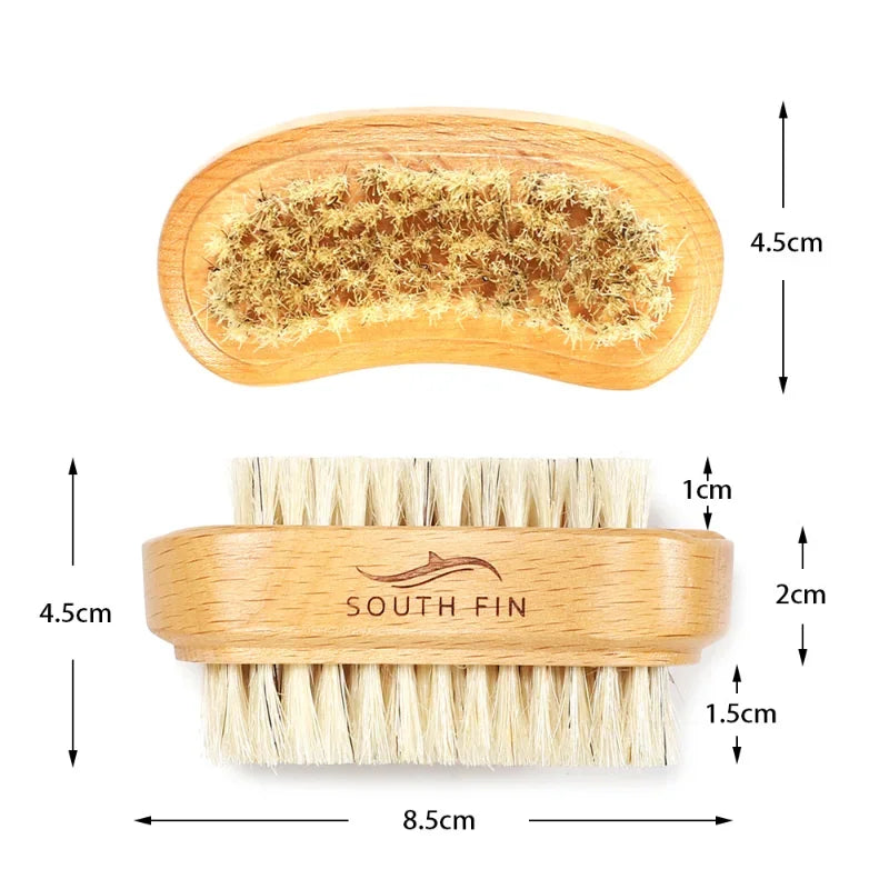 Wooden Handle Nail Brush