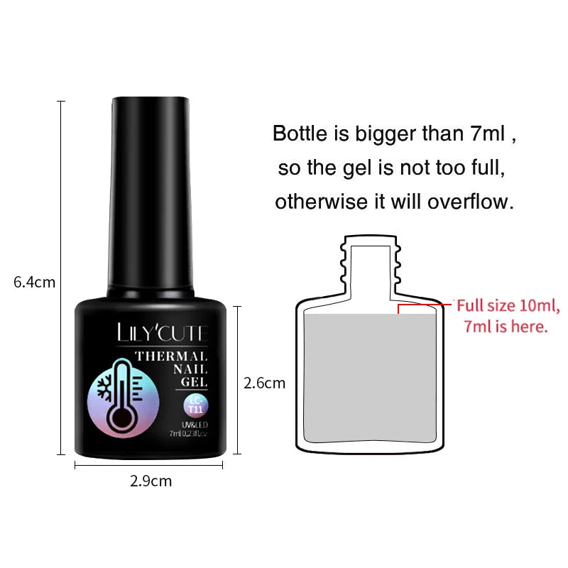 Thermal Color-Changing Gel Polish