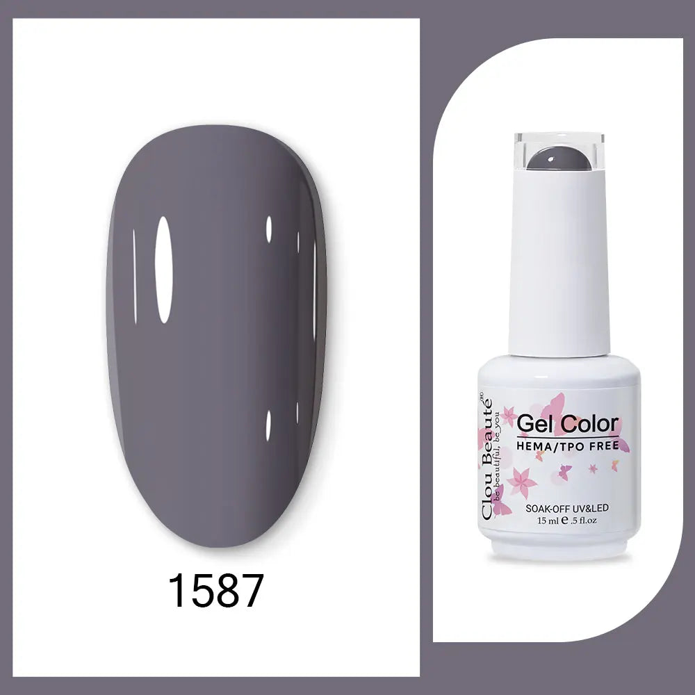 HEMA-Free Army Green Gel Polish