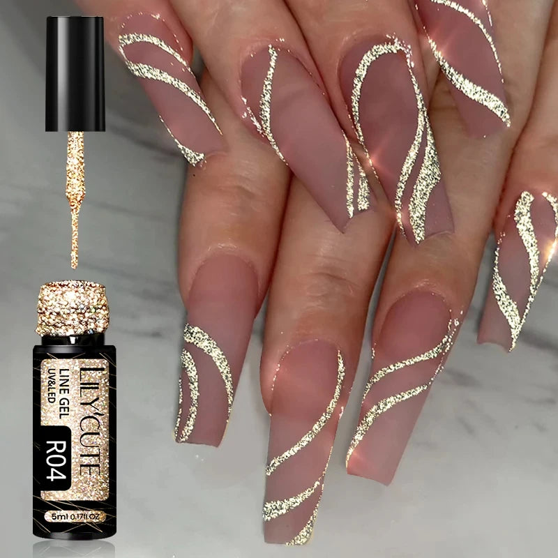 Reflective Glitter Liner Gel