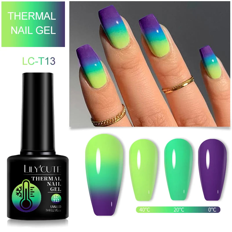 Thermal Color-Changing Gel Polish
