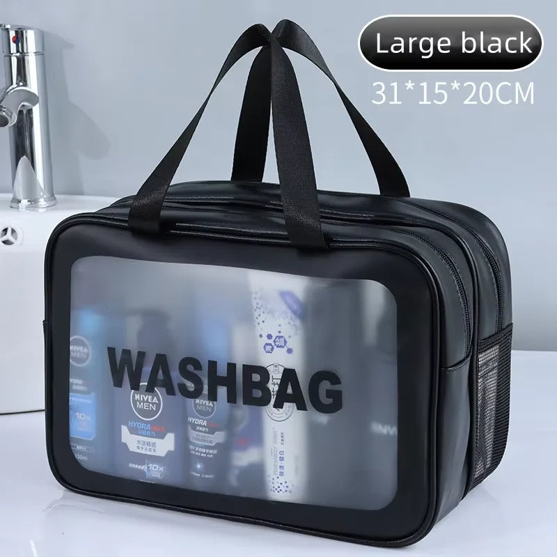 Transparent Waterproof Cosmetic Travel Bag