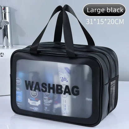 Transparent Waterproof Cosmetic Travel Bag