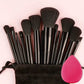 13 Piece Makeup Brush Set
