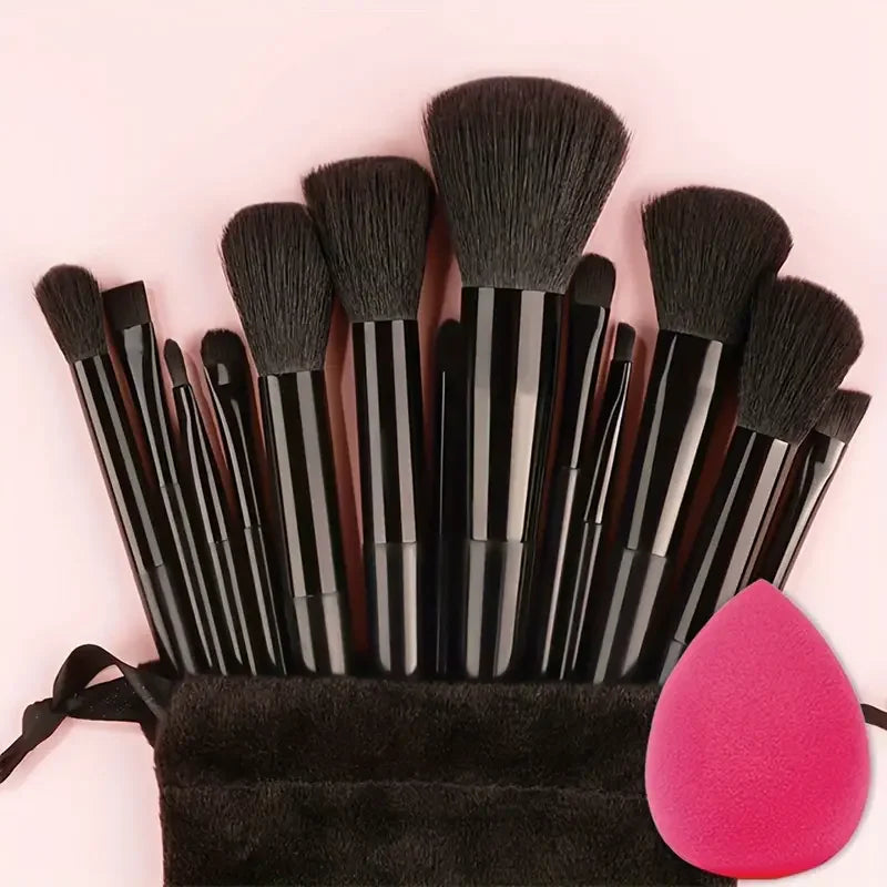13 Piece Makeup Brush Set